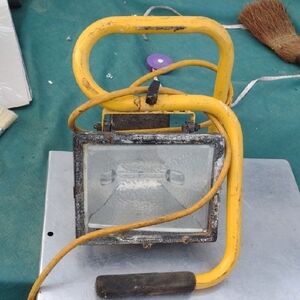 Yellow Portable Work Light